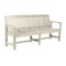 Highwood Usa 6ft Commercial Grade Garden Bench Outdoor Furniture for Patio, Yard and Garden CM-BENSQ62-WAE - alternate 1